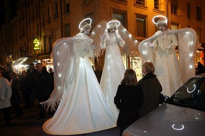 Les anges de Noël