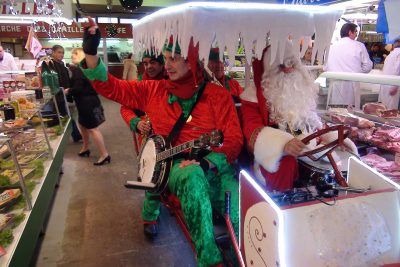 La loco musicale du père Noël