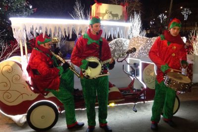 La loco musicale du père Noël