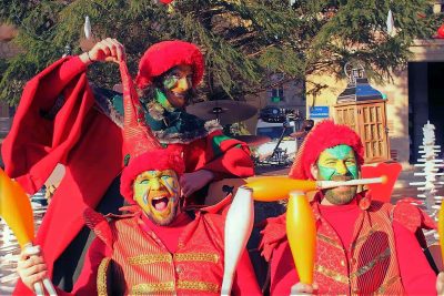 Le traineau des elfes jongleurs